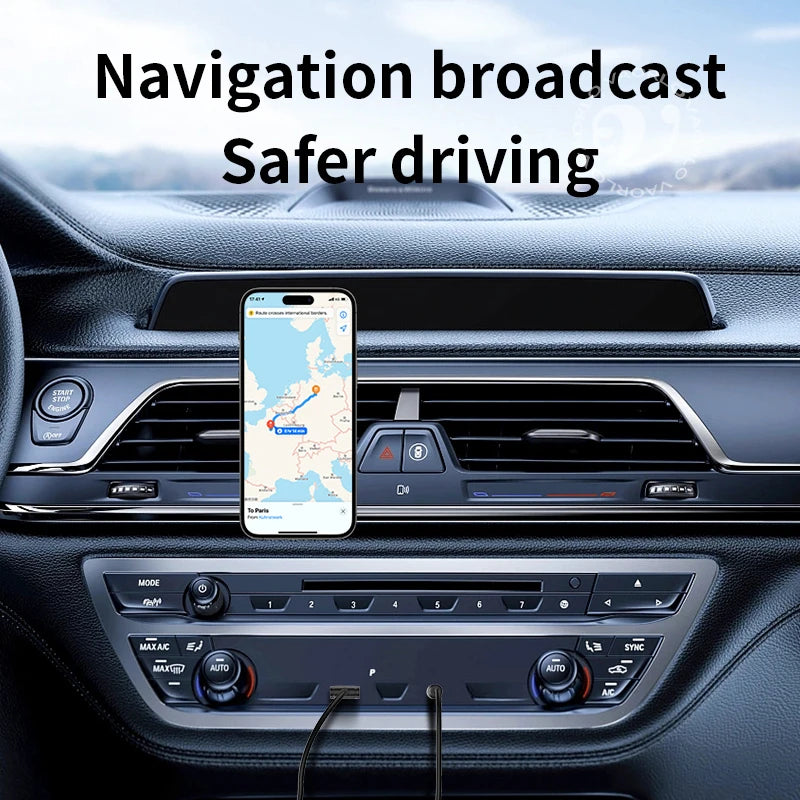 Car Bluetooth Receiver Aux Adapter 3 5mm Wireless Audio - Smarsty