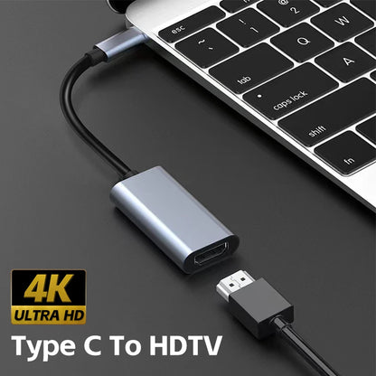 Type C to HDMI 4K Adapter for High-Quality Streaming - Smarsty