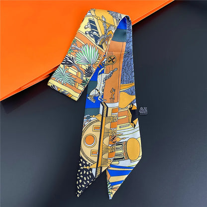 Silk Summer Scarf for Women Lightweight Neckwear - Smarsty