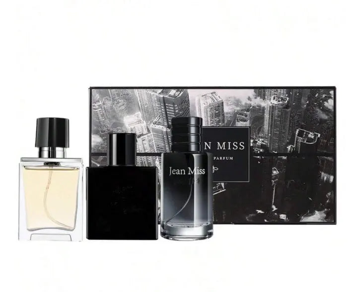 Men's Perfume Christmas gift - Long-lasting Floral and Fruity Cologne Scent Pheromone Perfume, An Attractive Men's Perfume3*30ML