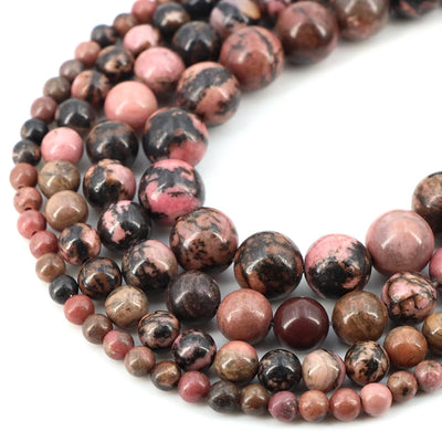 Natural Stone Beads Blue Tiger Eye Crystal Amethyst Rose Quartz Gemstone Bead for Jewelry Making Bracelet Necklace 4/6/8/10MM - Smarsty