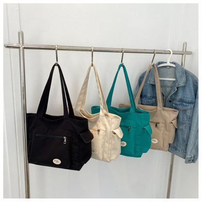 Women Canvas Tote Bag Large Capacity Shoulder Handbag - Smarsty