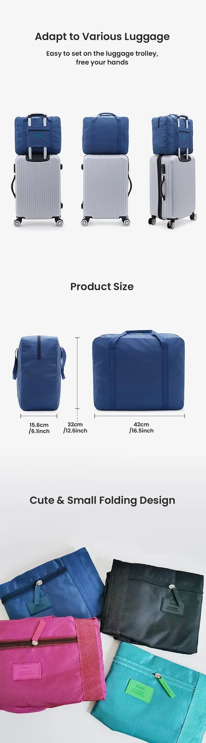 Lightweight Foldable Travel Duffel Bag For Women And Men - Smarsty