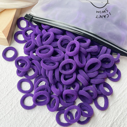 Kids Colorful Elastic Hair Bands Soft Non Slip Scrunchies - Smarsty