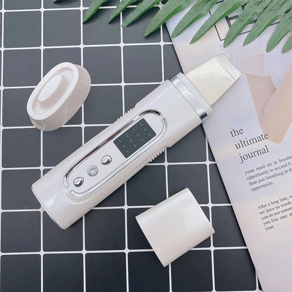 Ultrasonic Skin Scrubber for Deep Cleansing and Rejuvenation - Smarsty