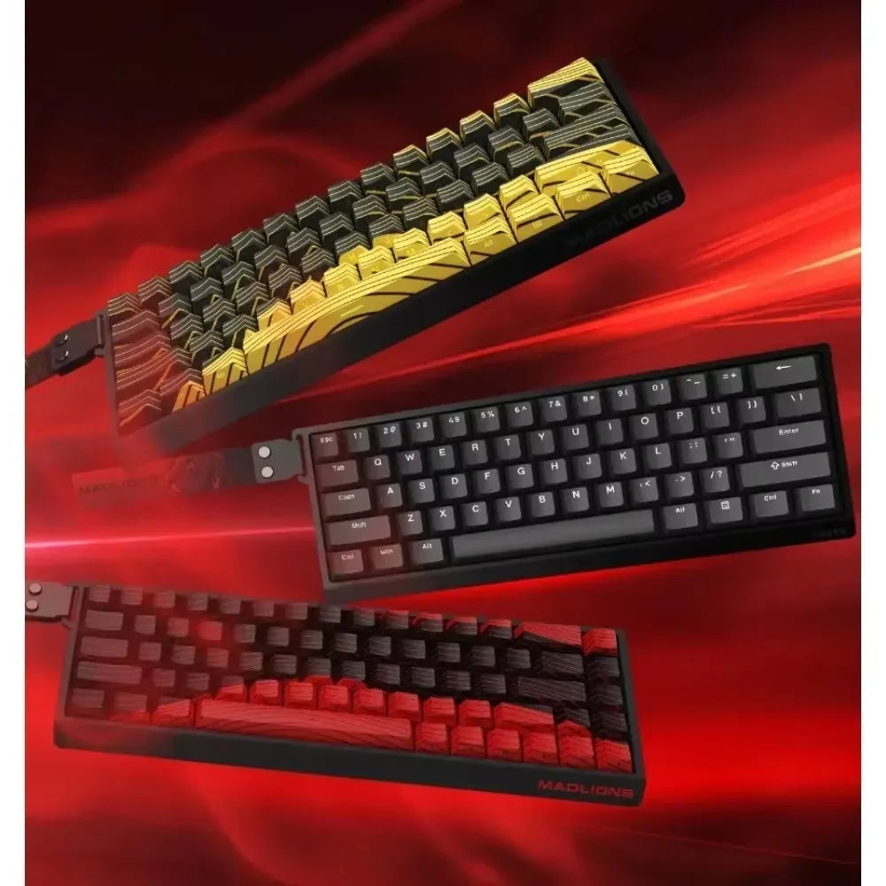 Mechanical Keyboard With Hot Swap And Adjustable Keystroke