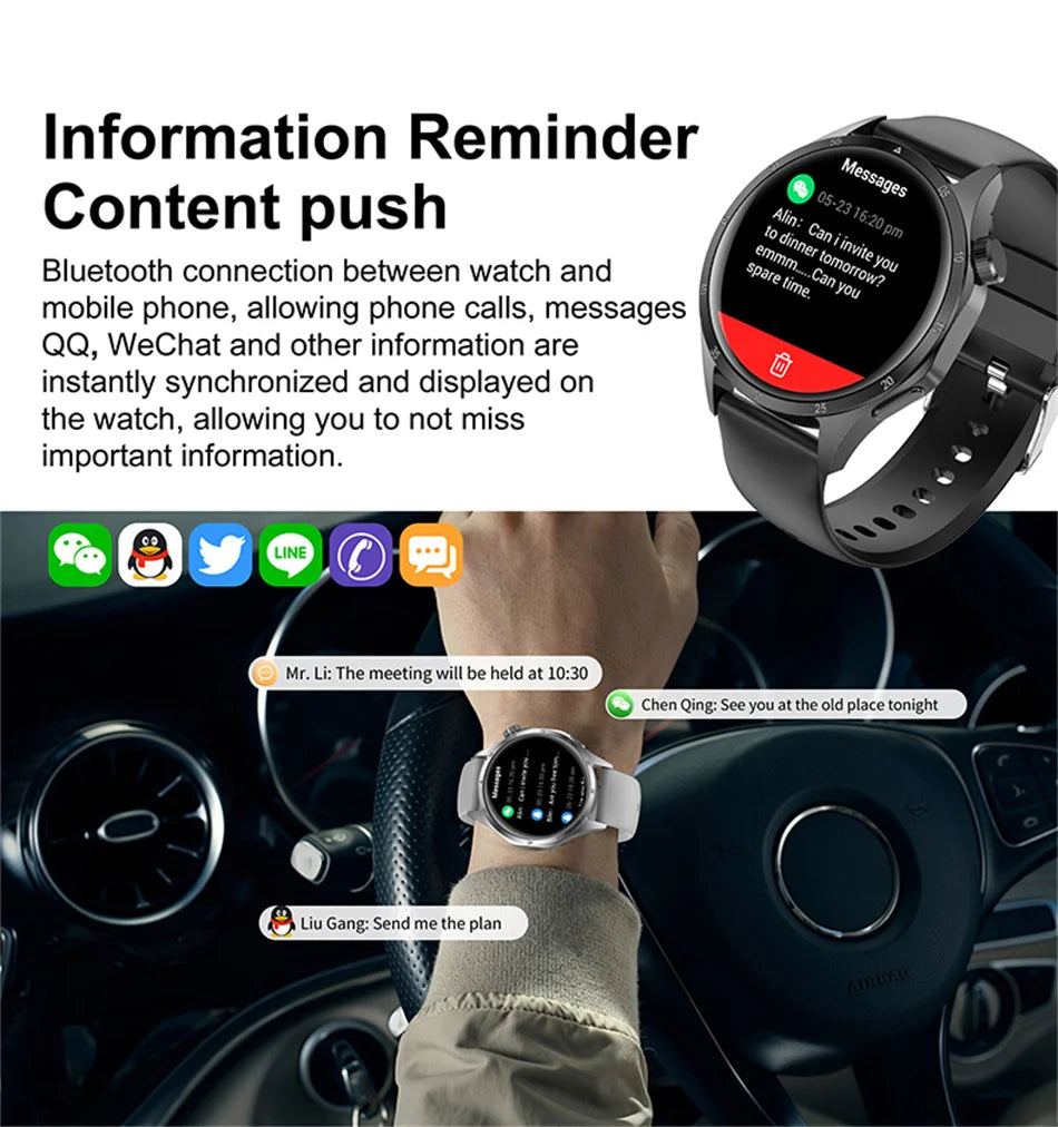 GT5 Pro GPS Smartwatch with AMOLED Screen and Heart Rate Monitoring - Smarsty