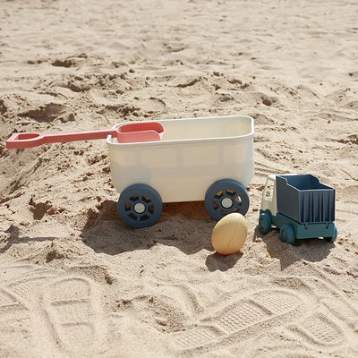 Beach Toys Sand Toys for Kids with Truck Car Sand Shovel Rake Sandbox Toys for Toddlers Kids Boys Cooking Pretend Play Kitchen by Smarsty