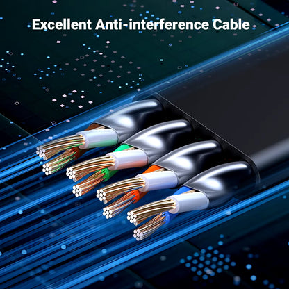 Cyanmi Cat8 Ethernet Cable 40Gbps High Speed Network - Smarsty