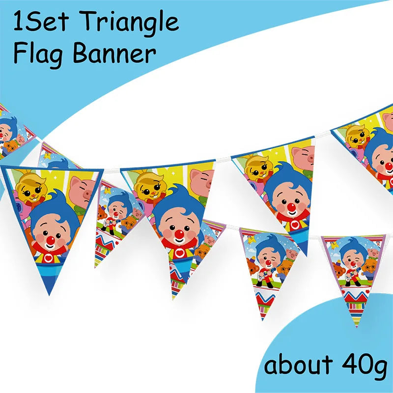Disney Cartoon Birthday Party Disposable Tableware Set - Smarsty