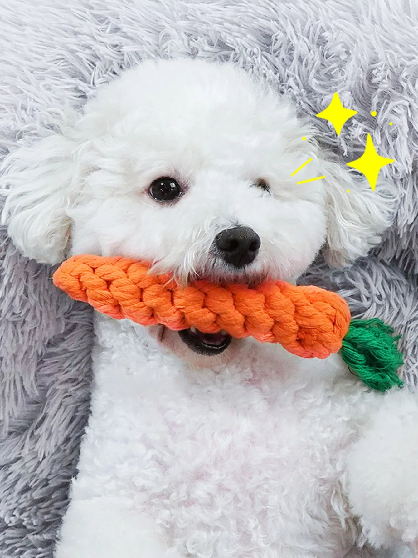 Hand-Woven Cotton Rope Dog Toy for Strong Chewers - Smarsty