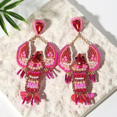 Handmade Bohemian Starfish Drop Earrings for Women - Smarsty