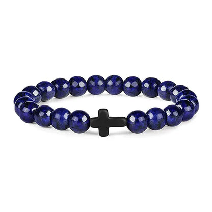 Natural Stone Meditation Bracelet for Yoga and Prayer - Smarsty
