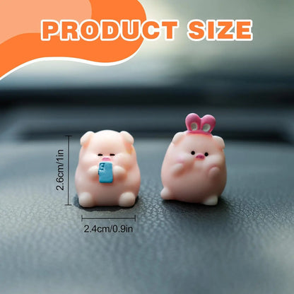 Cute Mini Animal Car Dashboard Decor Fun Ornaments For Cars - Smarsty