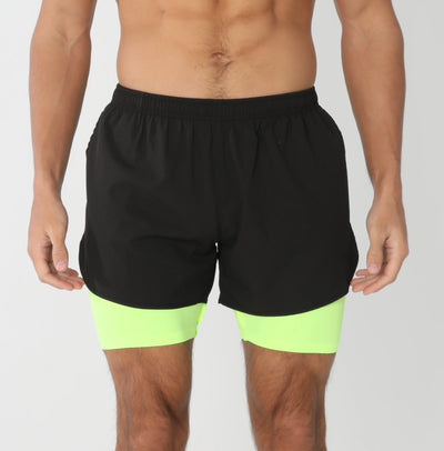 Gym Shorts Men Running Shorts with Liner Pockets Towel Loop Quick Dry Lightweight Workout Men's Breathable Athletic Sport Shorts - Smarsty
