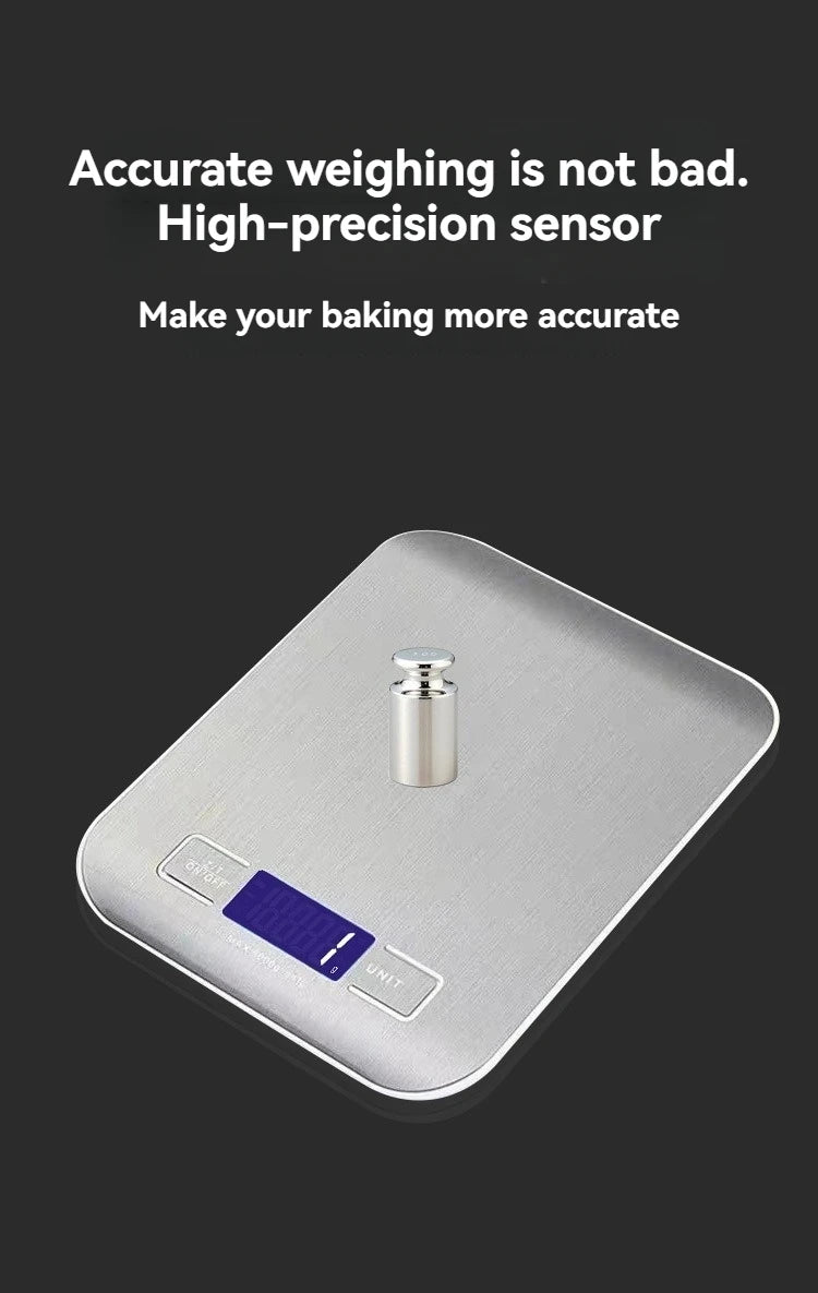 High Precision Digital Baking Scale for Accurate Measurements - Smarsty