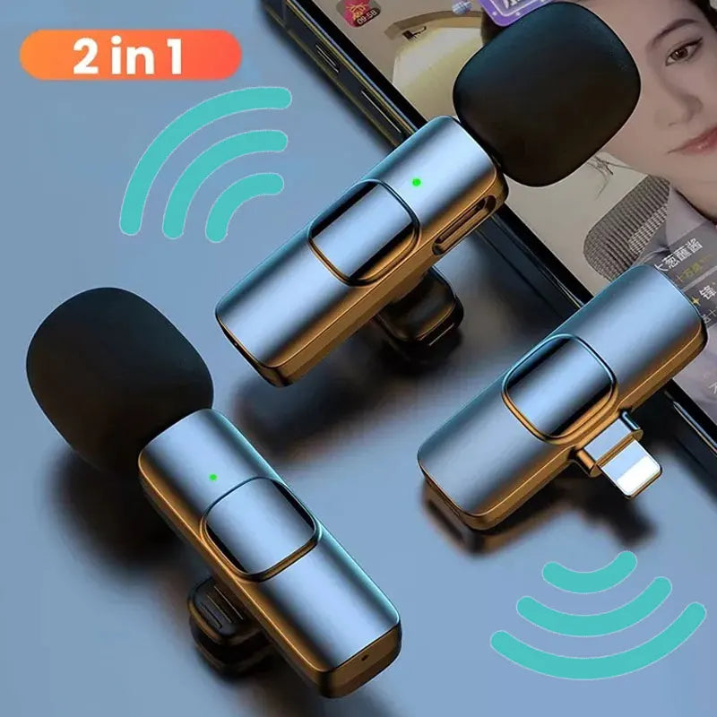 Wireless Lavalier Microphone for iPhone and Android - Smarsty