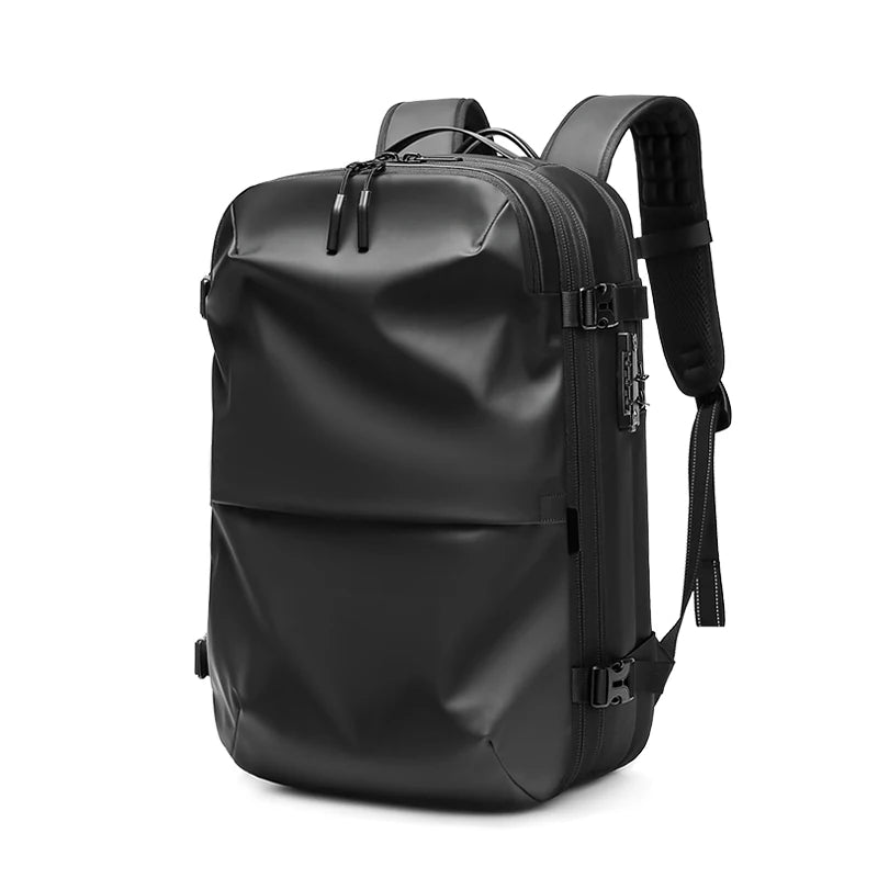 Men Travel Backpack vacuum compression 17 inch Laptop Backpack Business Large Capacity school Backpack Expanded Hiking backpack - Smarsty