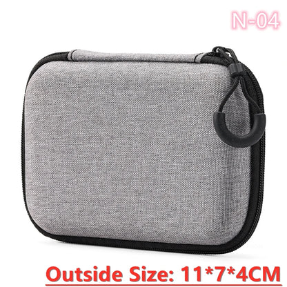 Portable Data Cable Organizer Bag for Travel - Smarsty