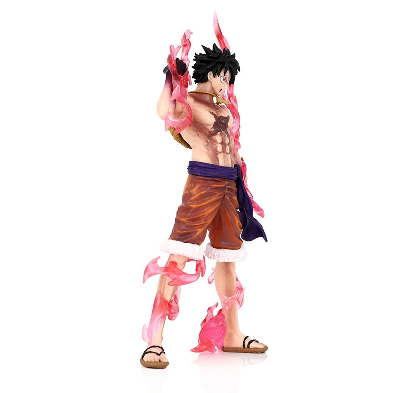 One Piece Luffy Anime Figure Toys Monkey D Luffy Flowing Cherry PVC Action Figurine Collection Model Dolls Birthday Gifts Kids by Smarsty