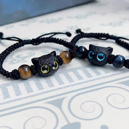 Cute Cat Couple Bracelet for Kids Fashion Jewelry - Smarsty