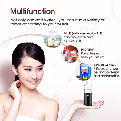 Portable Mini Facial Steamer for Deep Skin Hydration - Smarsty