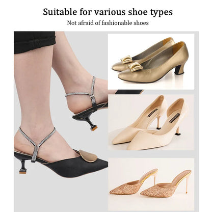 High Heels Shoes Band Anti-loose for Women Diamond Shoelaces Anti-drop Heel Straps Belt Drill Elastic Fixing Belts Rhinestone - Smarsty