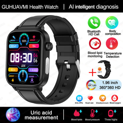2025 Smart Watch with ECG PPG Health Monitoring - Smarsty