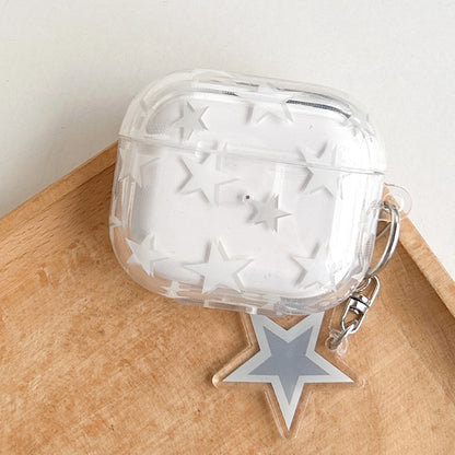 Wireless Bluetooth Earphone Case with Star Pattern - Smarsty