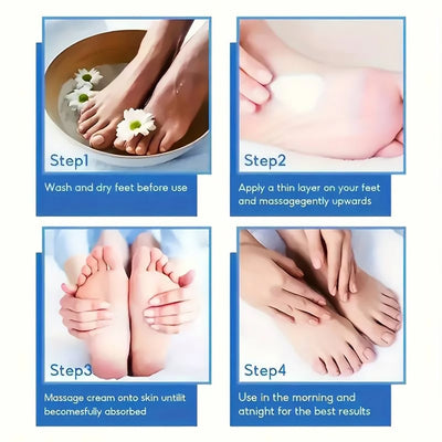 SUYARUN 60% Urea Foot Cream for Cracked Heels & Dry Skin - Intensive Moisturizing Treatment, Callus Remover, Diabetic Foot Care. - Smarsty