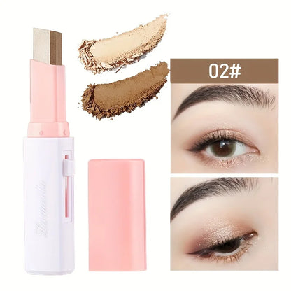 2 In 1 Waterproof Highlighter Eyeshadow Stick with Glitter - Smarsty