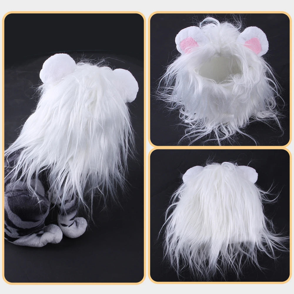 Cat Lion Mane Costume Wig for Fun Dress Up - Smarsty