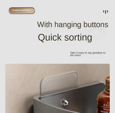 2PCS No Drill Bathroom Shelves for Easy Storage - Smarsty