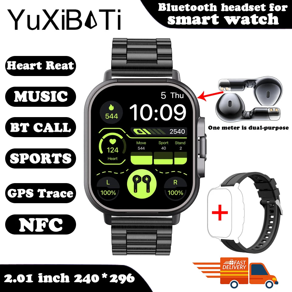 2024 Smart Watch With Earphones And GPS Tracking - Smarsty