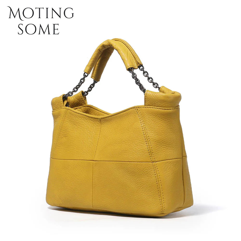 Cow Leather Saddle Bag For Women Mini Tote Luxury Daily - Smarsty