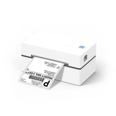 Thermal Label Printer Portable No Ink Required 203DPI 4x6 for Small Business Bluetooth USB High Speed Express Airway Bill - Smarsty
