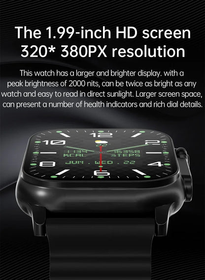 Original T900 Ultra 2 Smart Watch Bluetooth Call Feature - Smarsty
