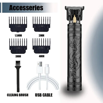 Heavy Metal Hair Clipper for Professional Men's Cuts - Smarsty