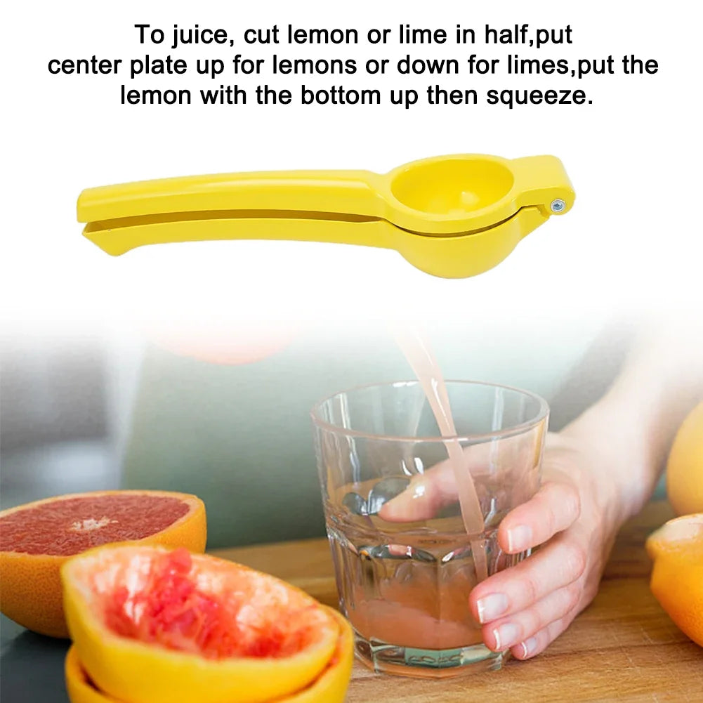 Home Manual Lemon Squeezer Aluminum Alloy Hand Pressed Orange Fruit Juicer Portable Practical Kitchen Tools Mini Blender