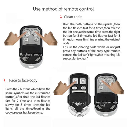 5YOA Universal Garage Door Remote Control Transmitter - Smarsty