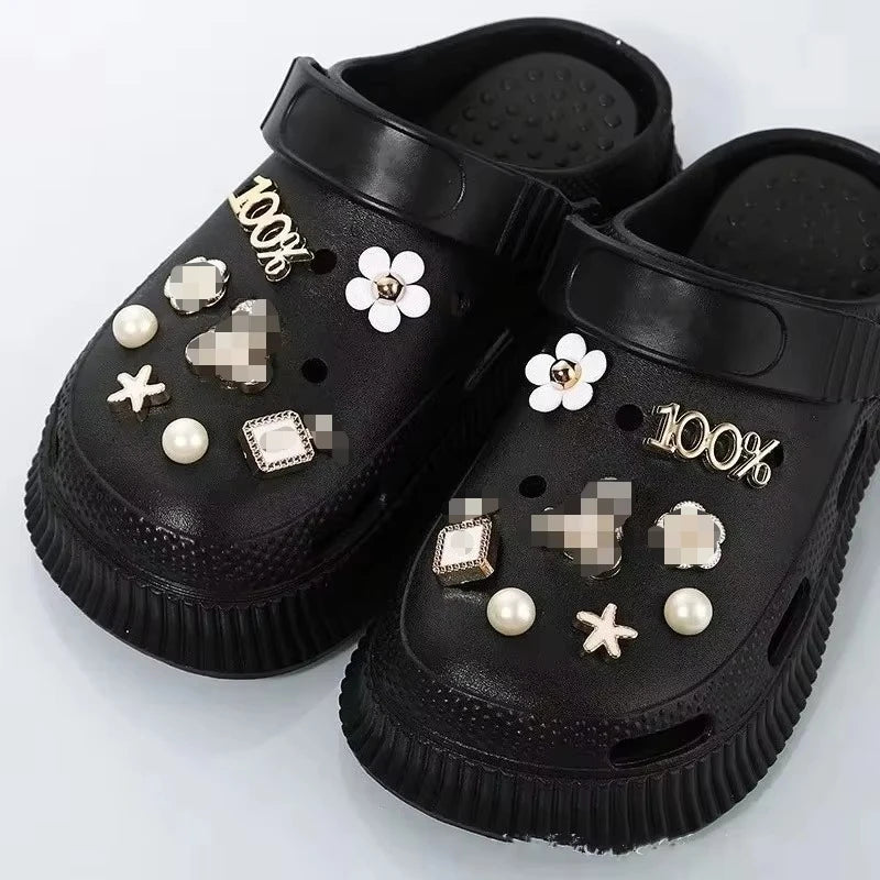Shoe Charms for DIY Colored Diamond Crystal Shoe Buckle Decoration for Shoe Charm Accessories Kids Party Gift Shoes Decorations
