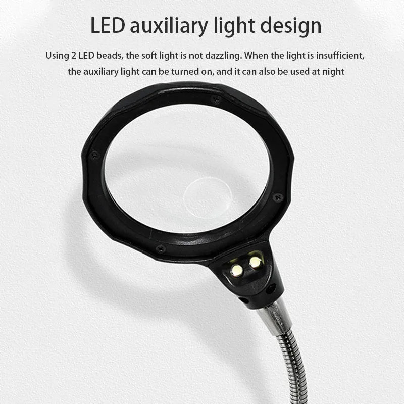 Lighted Magnifying Glass for Mobile Phone Repair - Smarsty
