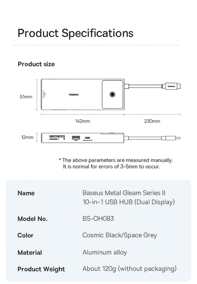 Usb C Hub 8K Hdmi Expansion For Multiscreen And Peripherals - Smarsty