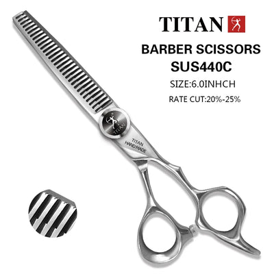 Titan Professional Hair Cutting Scissors Set with Japanese Steel - Smarsty