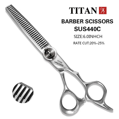 Titan Professional Hair Cutting Scissors Set with Japanese Steel - Smarsty