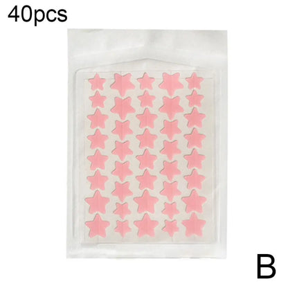 Colorful Star Heart Shaped Acne Pimple Patches - Smarsty