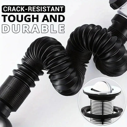 Flip Top Anti-Odor Drain Pipe Set for Kitchen and Bathroom - Smarsty
