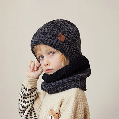 Kids Winter Hat Scarf Gloves Set Warm And Cozy Essentials - Smarsty