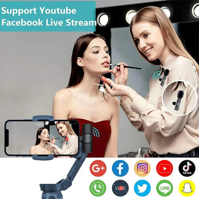 Wireless Lavalier Microphone for YouTube and TikTok Streaming - Smarsty