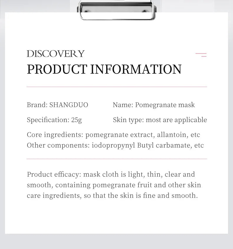 Natural Plant Face Masks for Deep Hydration and Firming - Smarsty